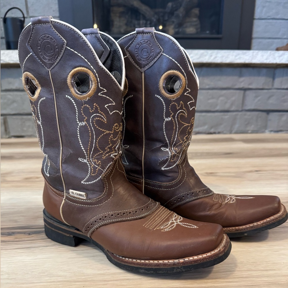 El Carril Western Boots, size 8.5